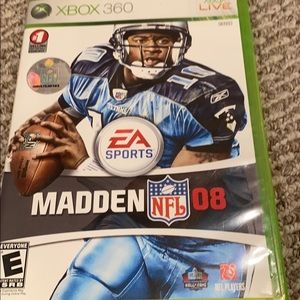 madden 08 xbox 360